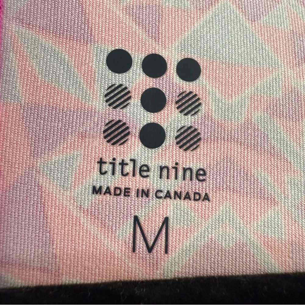 Title Nine Dream Dress Athletic Travel Golf Geometric Print Womens Medium - Picture 2 of 8
